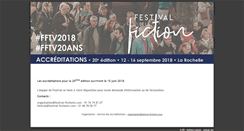 Desktop Screenshot of festivalfiction.tv